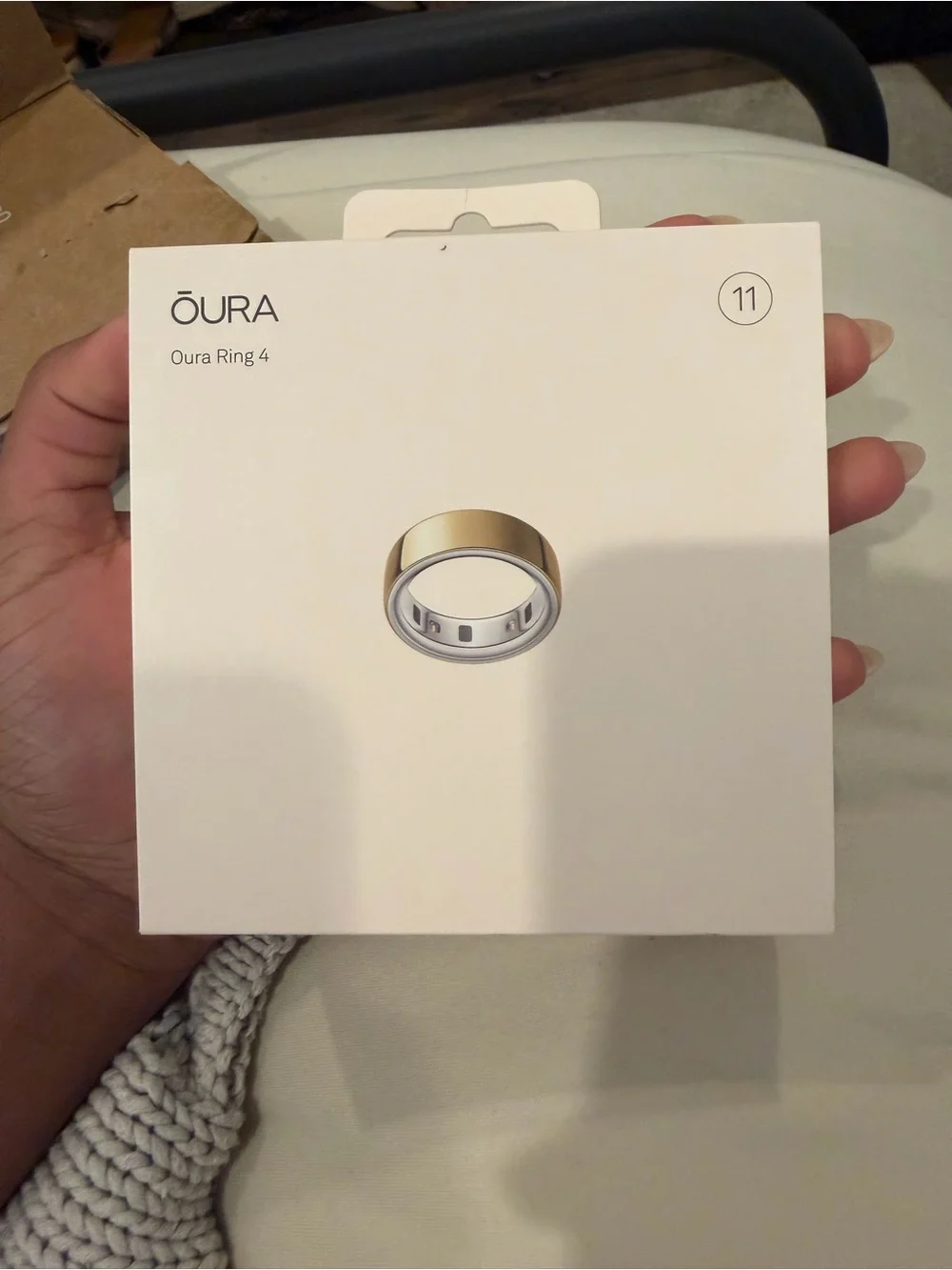 Oura Ring 4 - Gold (Size 11)